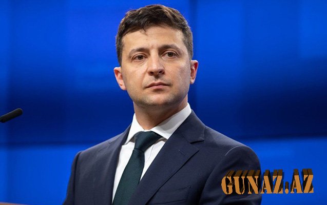 Çexiya prezidenti Zelenskini mükafata layiq gördü