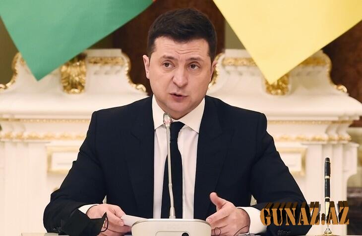 Zelenski Rusiya ilə danışıqlarla bağlı açıqlama verdi