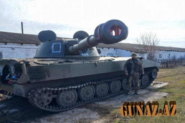 Azərbaycanlı Ukraynadakı tankı qənimət olaraq götürdü