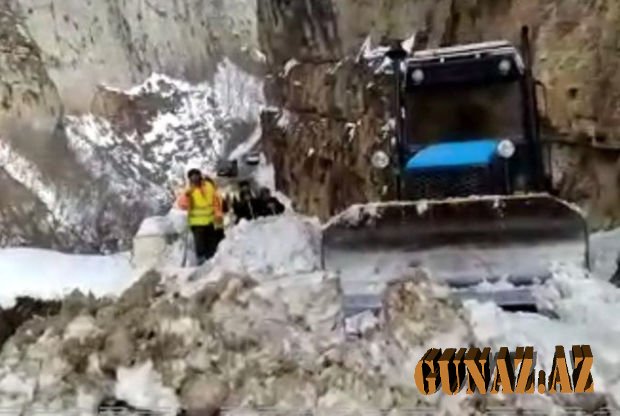 Quba- Xınalıq yolu bağlandı- SƏBƏB İSƏ...