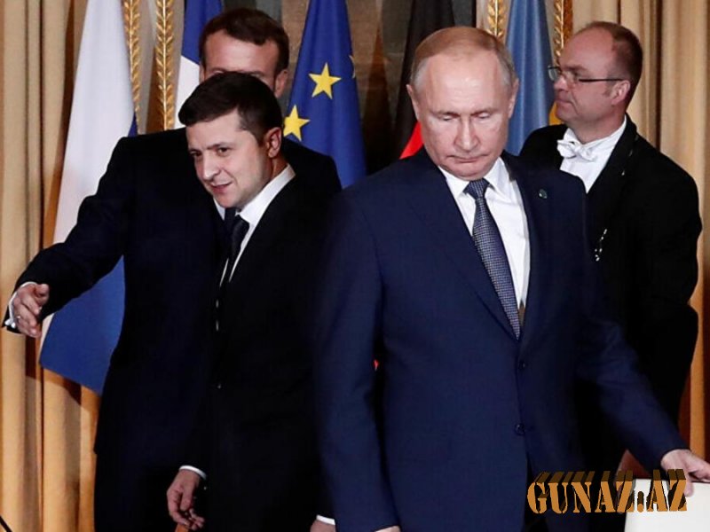 Zelenskidən Putinə: Bizdən nə istəyirsən?