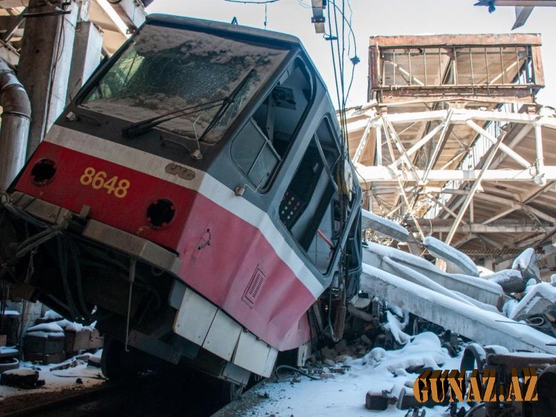 Xarkovda tramvay deposu bombalandı