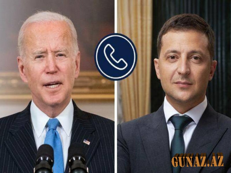 Zelenski və Bayden arasında danışıq olub