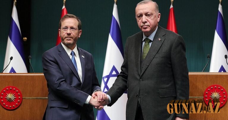 Ərdoğan İsrail prezidenti ilə danışdı
