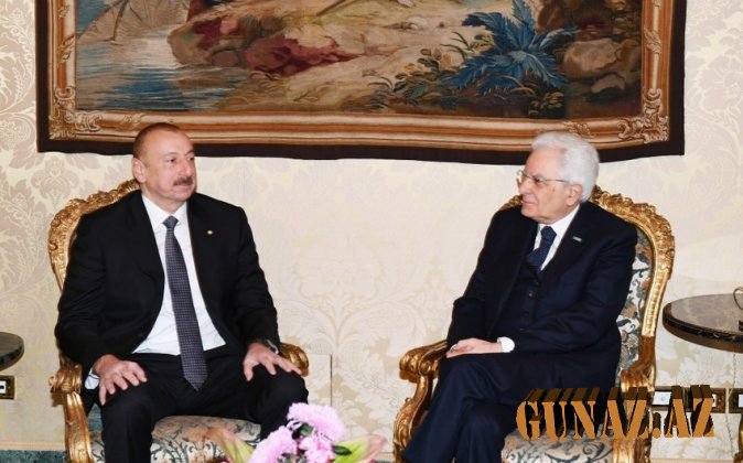 İtaliya Prezidenti İlham Əliyevi ölkəsinə dəvət etdi