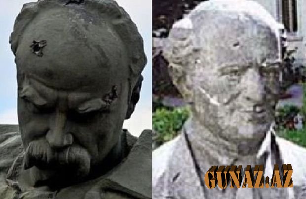 Ukrayna Rusiyalı əsgərləri erməni vandalizmi ilə eyniləşdirdi