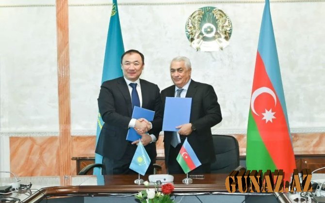 Azərbaycan və Qazaxıstan arasında saziş imzalandı