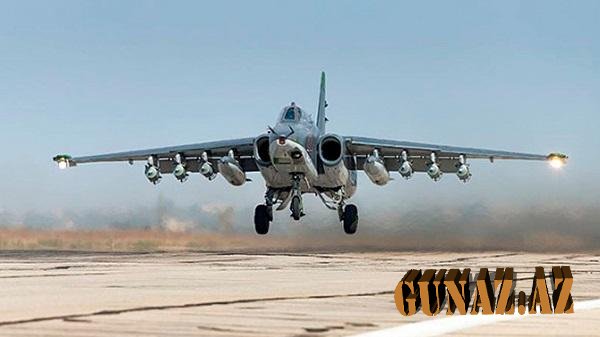 Ukraynanın Su-25 təyyarəsi vuruldu