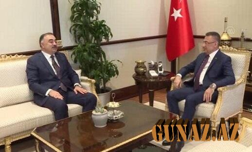 Səfirimiz Türkiyənin vitse-prezidenti ilə görüşdü