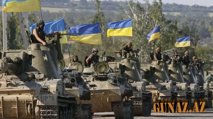 Ukrayna ordusu Rusiyanı atəşə tutur
