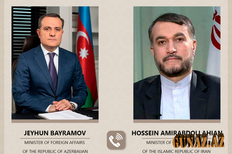 Azərbaycan və İran XİN rəhbərləri arasında telefon danışığı olub