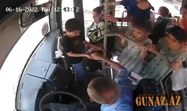 Qadını avtobusdan itələyən sürücünün aqibəti necə oldu?