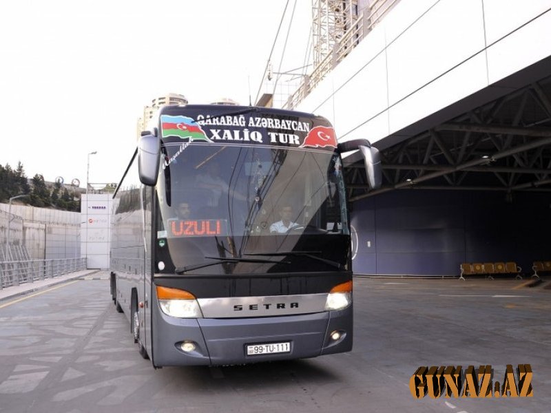 ŞAD XƏBƏR: İlk müntəzəm avtobus reysi açıldı