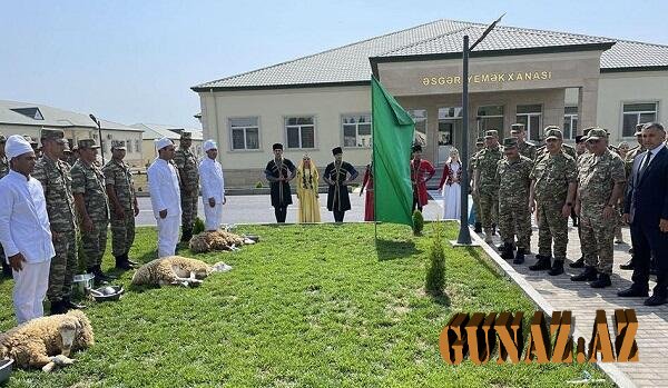 Xocavənddə yeni hərbi hissənin açılışı olub