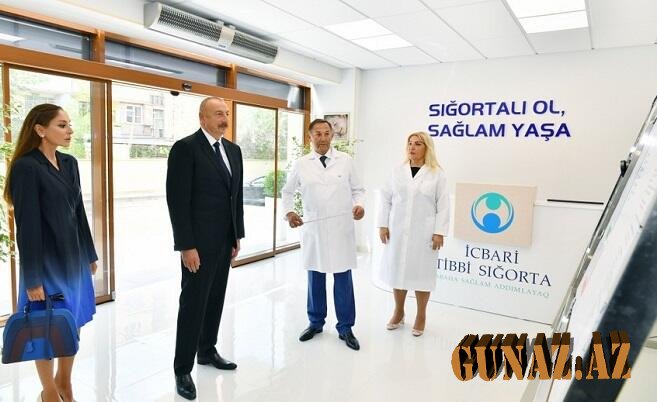 Prezident və xanımı 2 nömrəli doğum evində olublar