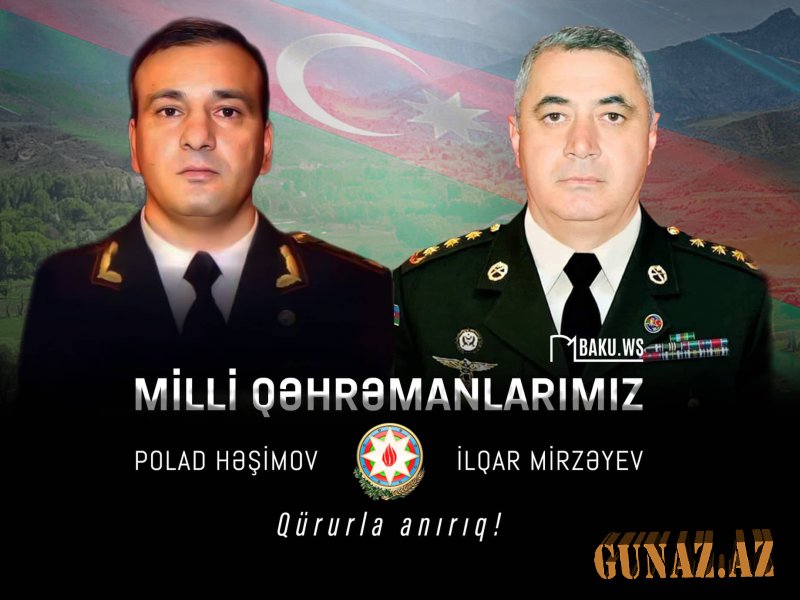 Polad Həşimov və İlqar Mirzəyevin şəhid olmasından iki il ötür