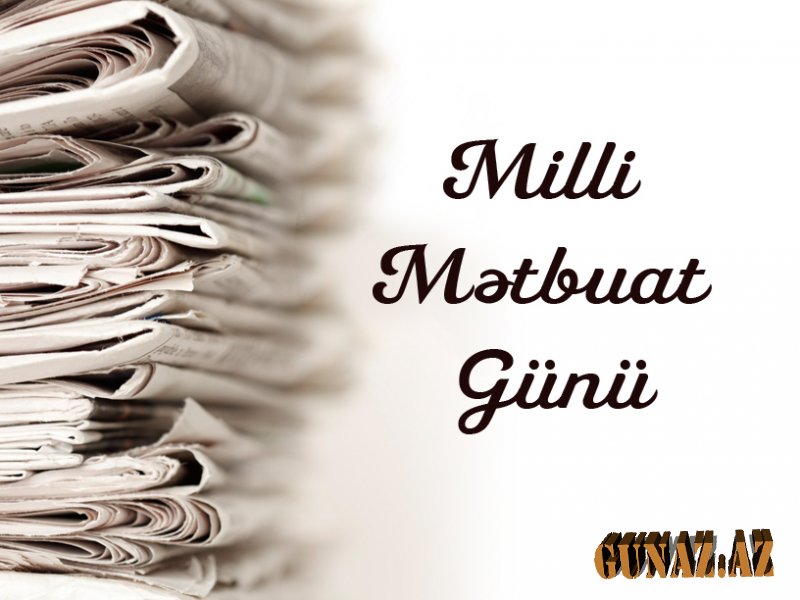 22 İyul Milli Mətbuat Günüdür