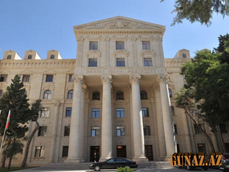 Xarici İşlər Nazirliyi məlumat yaydı