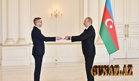 İlham Əliyev Lorentzonu qəbul edib