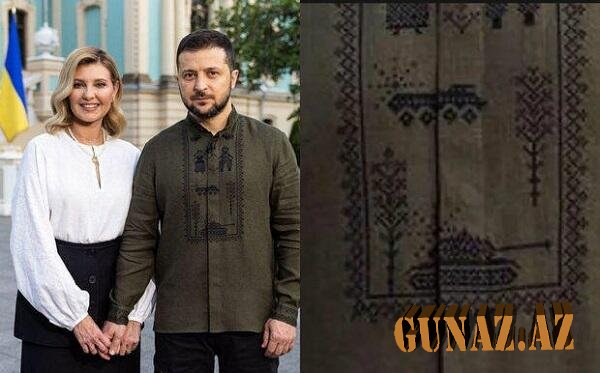 Zelenskinin geyindiyi bu köynək gündəm oldu