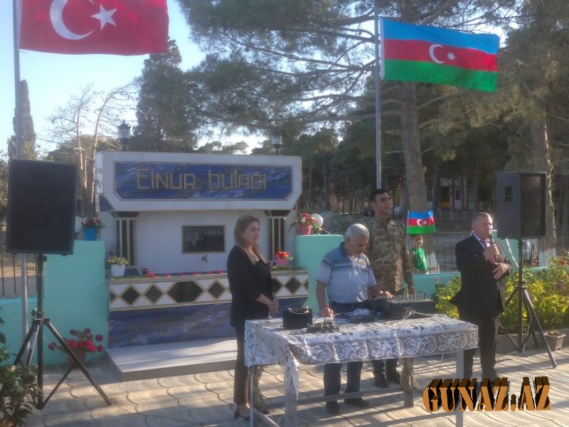 Şəhid İbrahimov Elnurun adına salınmış parkda tədbir keçirilib