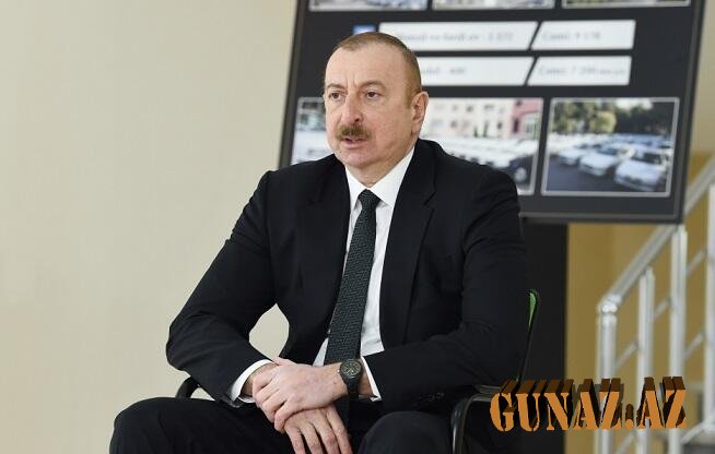 Prezident Qarabağda görülən işlərdən danışdı