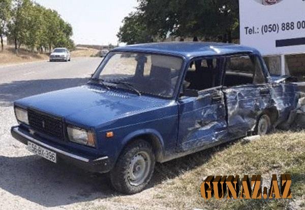 Cəlilabadda ağır qəza olub- Yaralılar var