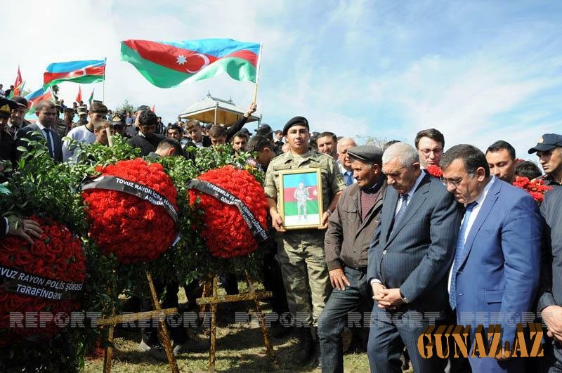 Şəhid Səddam Hüseynov dəfn olundu