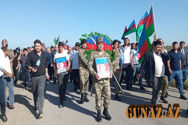 Daha bir şəhidimiz torpağa tapşırıldı