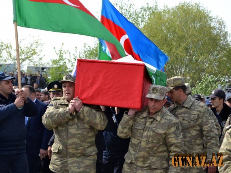 Şəhid Xəyal Süleymanovun nəşi ailəsinə təhvil verildi