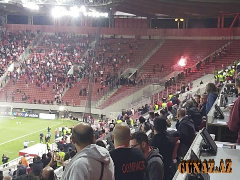 Yunanlar “Qarabağ” azarkeşlərinə hücum etdilər