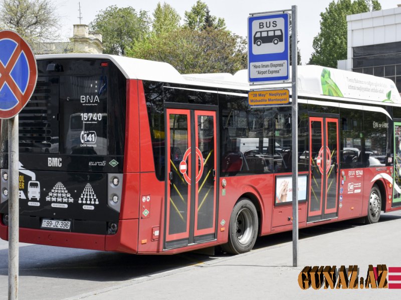 Bu avtobusların hərəkət istiqaməti dəyişdirildi