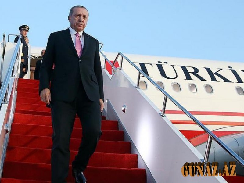 Ərdoğanın Azərbaycan səfəri başlayıb