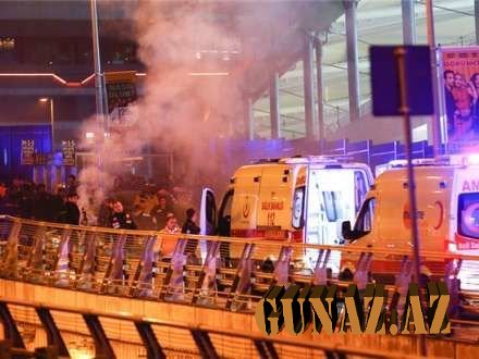 İstanbulda güclü partlayış olub