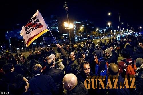Madriddə nə baş verir?- On minlərlə insan...