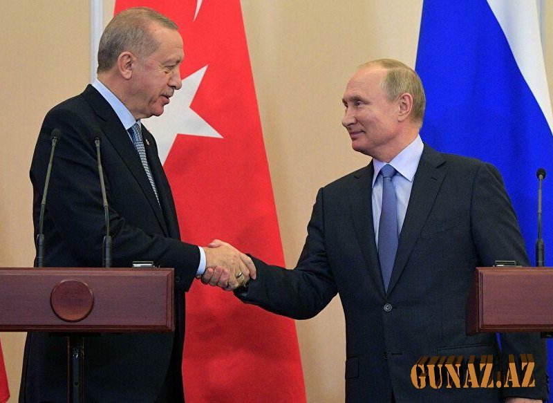 Putin Ərdoğana başsağlığı verdi