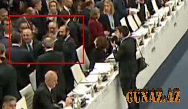 Bayramov, Çavuşoğlu və Mirzoyan bir arada görüntülənib
