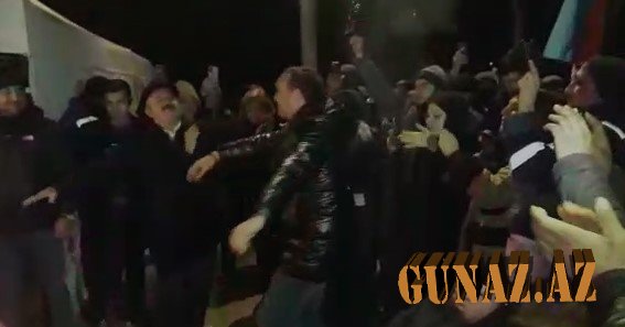Şuşa yolunda maraqlı anlar- VİDEO