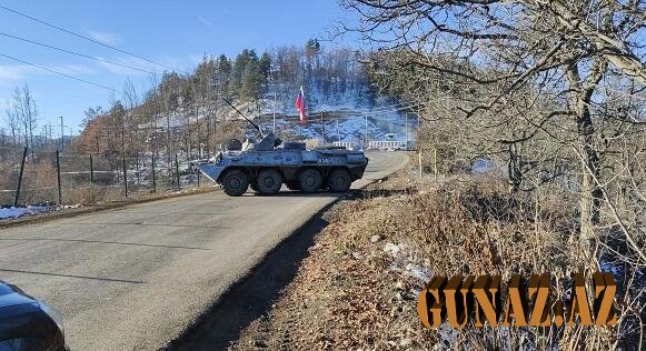 Aksiyaçılardan sülhməramlılara jest