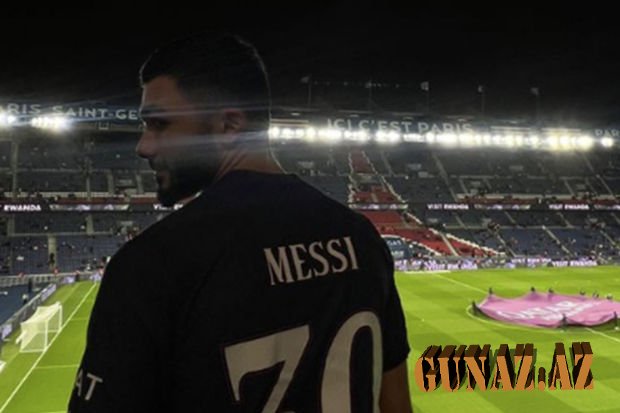 Qurban Qurbanovun oğlu Messi forması ilə oyunda