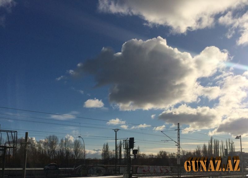 Bu gün hava yağmursuz olacaq