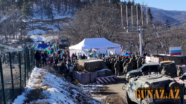 Laçın yolundakı aksiyanın 53-cü günüdür
