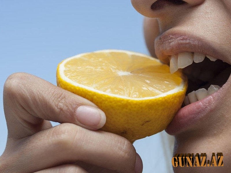 Hər gün bir limon yeməyin 8 qızıl faydası...