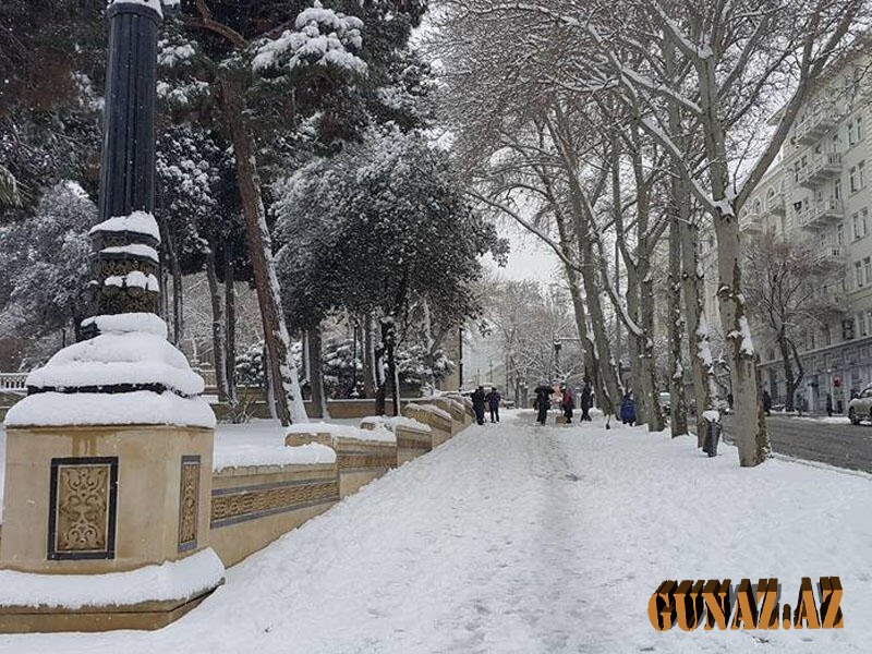 Sabah Bakıya qar yağacaq