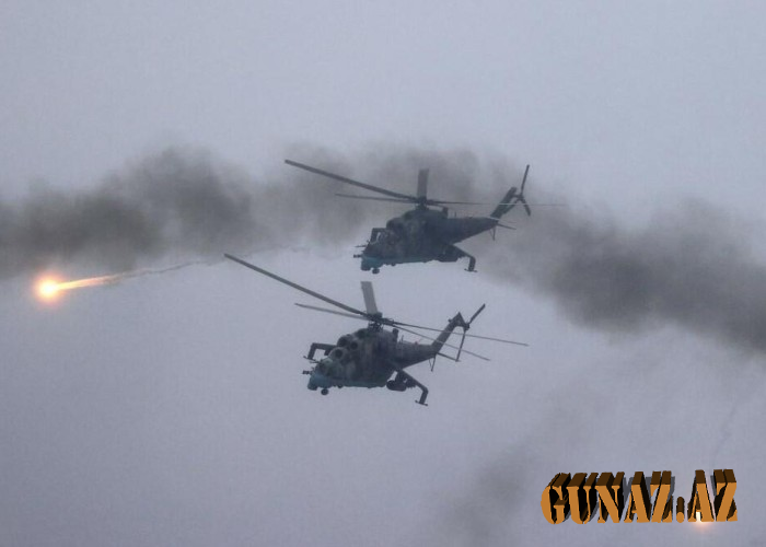 Ukrayna vəzifəli şəxslərin olduğu helikopteri vurdu