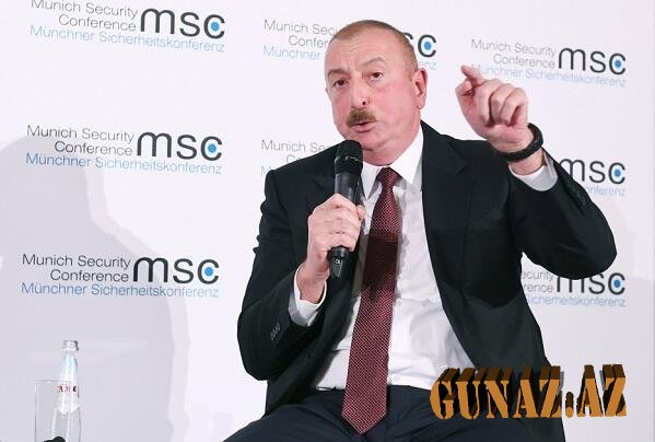 Prezident Rusiya-Ukrayna müharibəsindən danışdı
