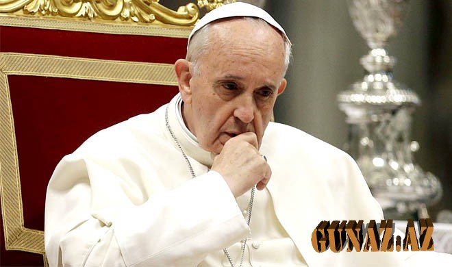 Papa dünya əhalisinə müraciət etdi