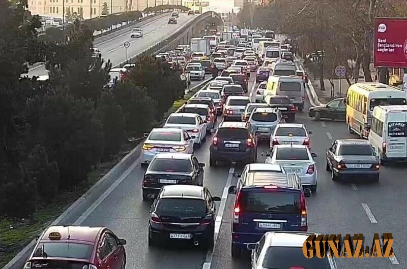 DİQQƏT- Bu yollarda tıxac var
