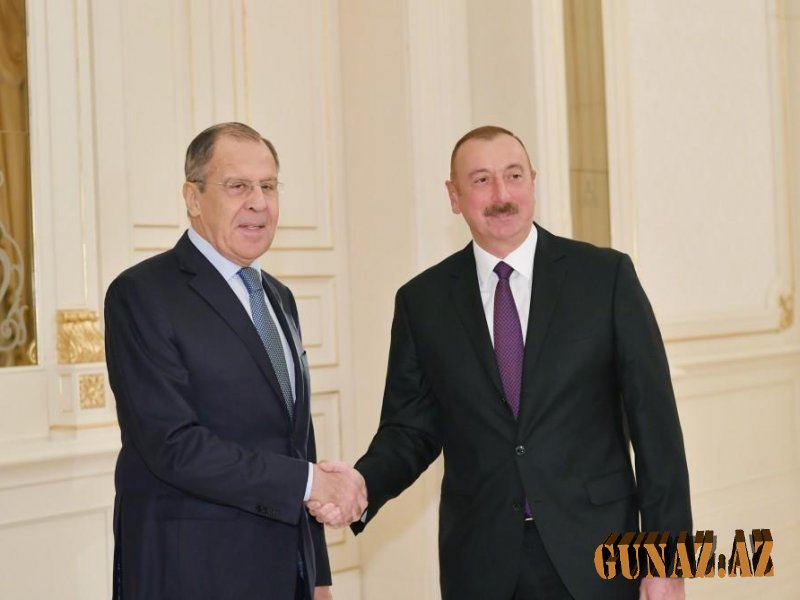 İlham Əliyev və Lavrov arasında görüş başladı