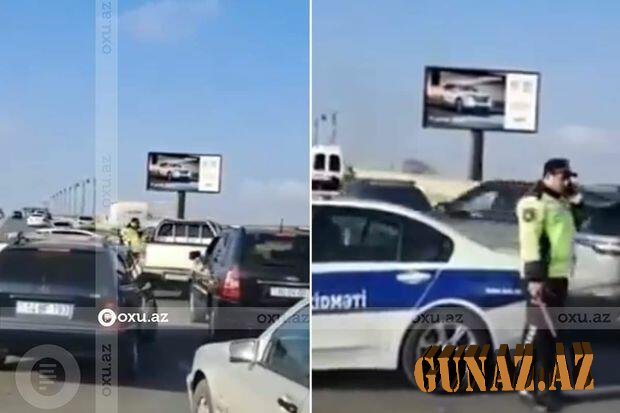 Polis tıxacın qarşısını almaq üçün maraqlı yola əl atdı